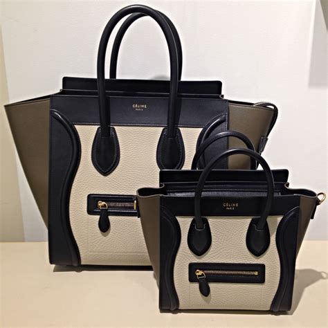 celine nano.bag|Celine nano luggage bag.